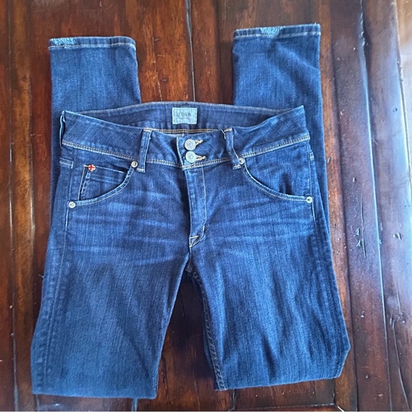 Hudson Collin Midrise Skinny Jeans Sz 27 - Picture 1 of 12